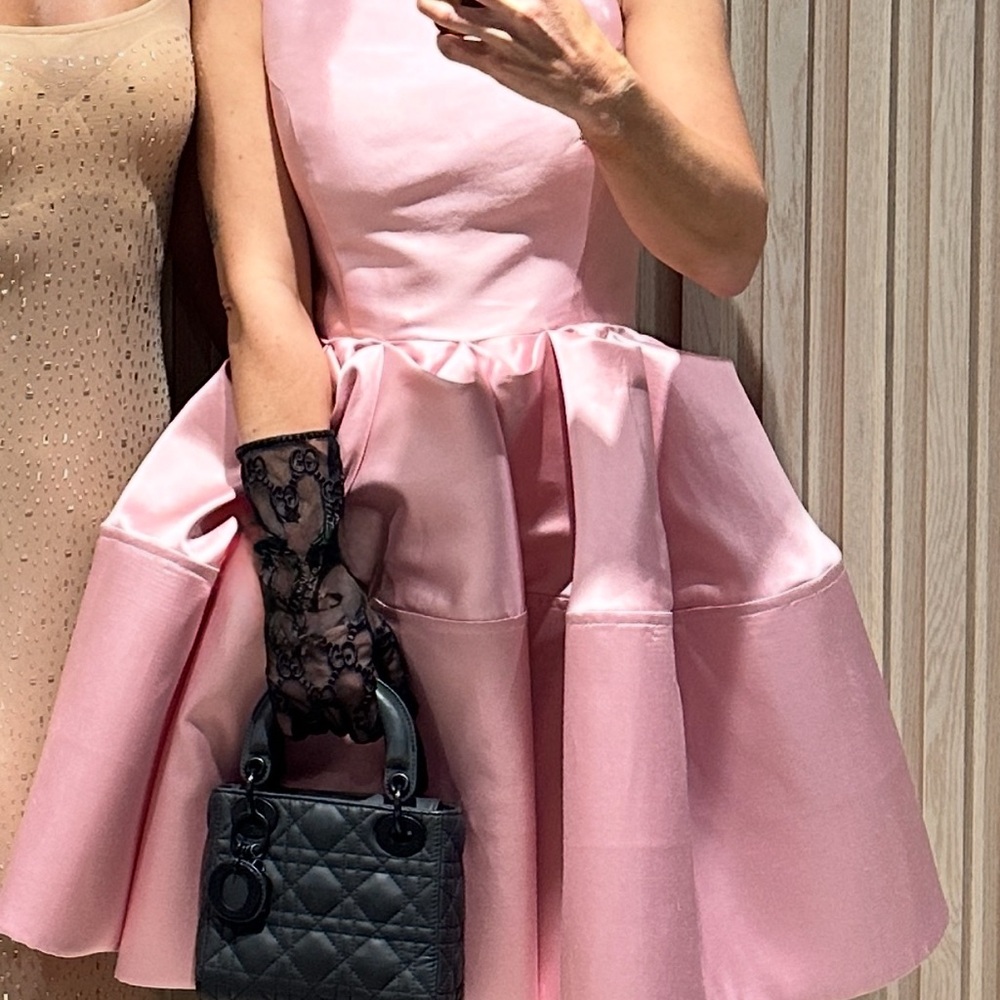 Pink Sleeveless party Dress